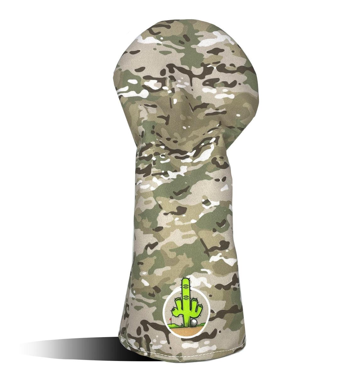 Golf Headcovers - Combat Camo Camouflage - Fairway Wood - Wear It Golf