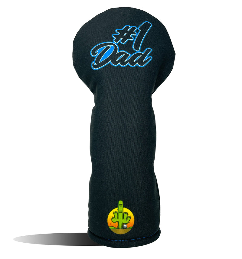 Fairway Wood Headcover - Golf Club Cover - #1 Dad - Wear It Golf