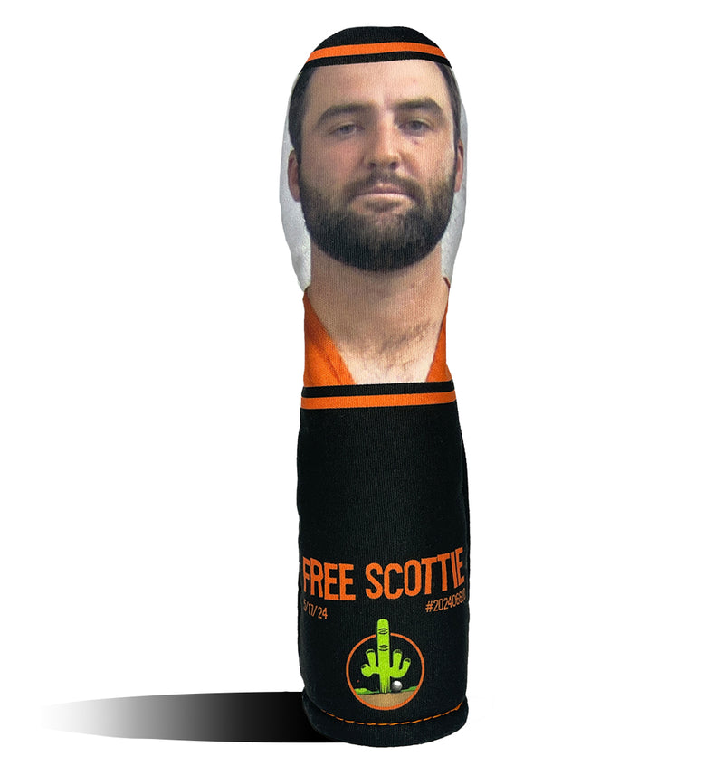 Hybrid Headcover - Golf Club Cover - Free Scottie Scheffler Mugshot - Wear It Golf