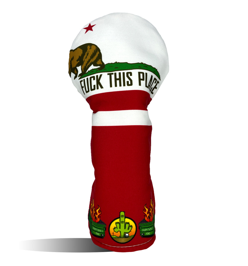 Golf Headcovers - Fuck This Place - Fairway Wood - Wear It Golf