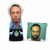 GOAT Mugshot Set — Driver + Putter Headcover Bundle