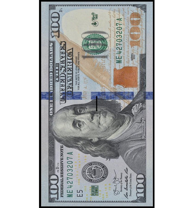 2009 - COPIE DU BILLET DE 100 DOLLARS 2009 DES ÉTATS-UNIS (PLAQUÉ EN 2009 - COPIE DU BILLET DE 100 DOLLARS 2009 DES ÉTATS-UNIS (PLAQUÉ EN
