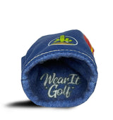 Amazing golf Hybrid head covers in Arizona State Flag Drip Design by Wear It Golf.