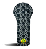 Fairway Wood Headcover - Golf Club Cover - Black Skull Crossbones - Wear It Golf