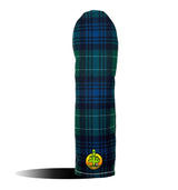Hybrid Headcover - Golf Club Cover -  Green Blue Plaid Inverness  - Wear It Golf