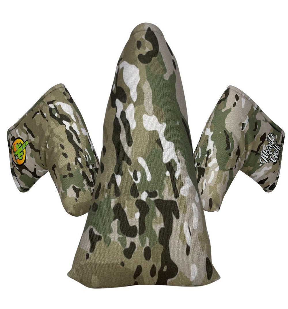 Golf Headcovers - Combat Camouflage Camo - Blade Putter-Wear It Golf