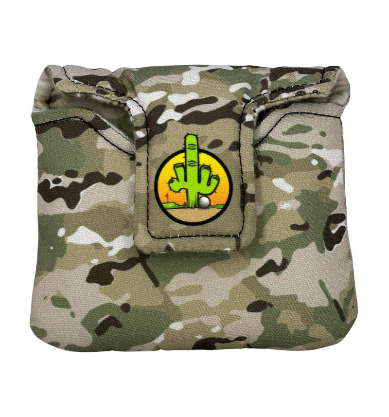 Mallet Putter Cover - Golf Club Cover - Combat Camo Camouflage - Wear It Golf
