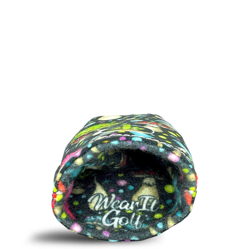 Hybrid Headcover - Golf Club Cover -  Mushrooms Shrooms - Wear It Golf