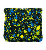 Mallet Putter Cover - Paint Splatter Blue Yellow - Combat Camo Camouflage - Wear It Golf