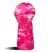 Driver Headcover - Golf Club Cover - Pink Camo Camouflage - Wear It Golf