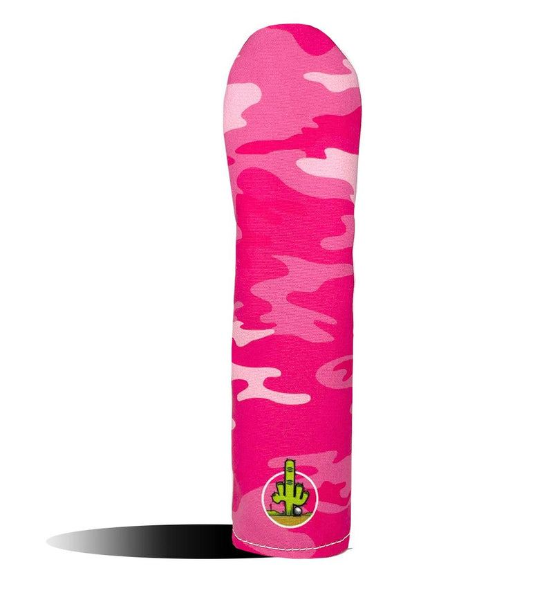 Hybrid Headcover - Golf Club Cover - Pink Camo Camouflage - Wear It Golf
