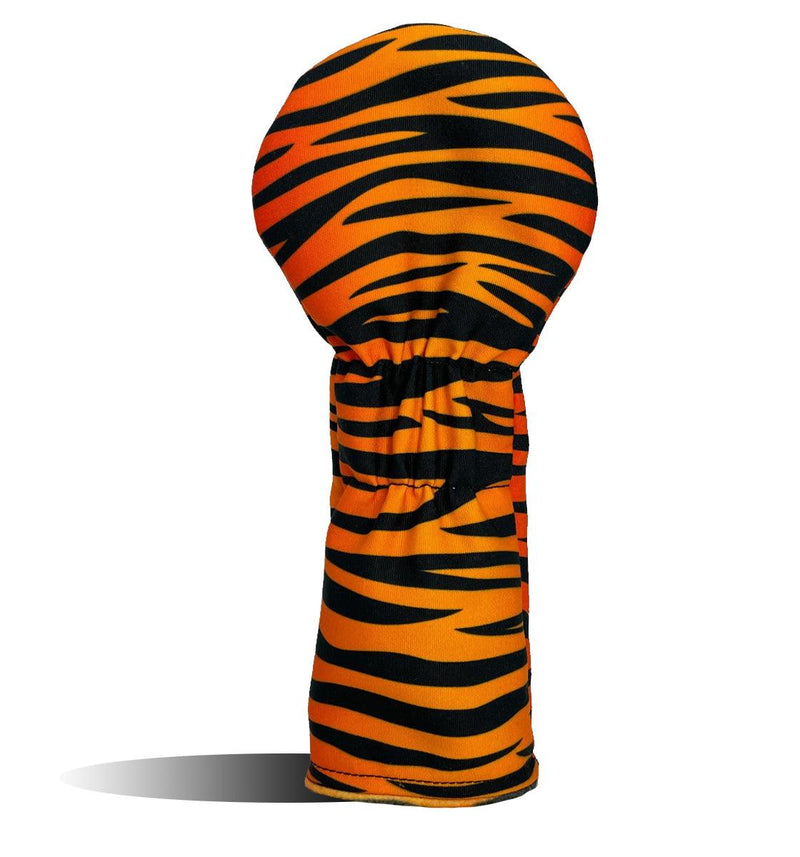 Fairway Wood Headcover - Golf Club Cover -  Tiger Stripes Big Cat  - Wear It Golf