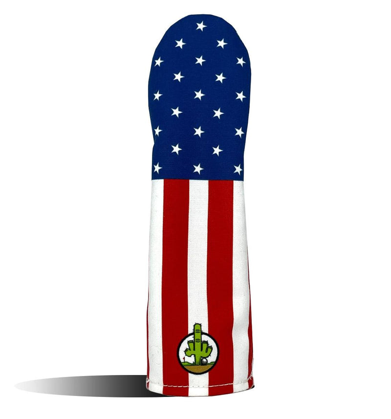 Hybrid Headcover - Golf Club Cover -  USA American Flag