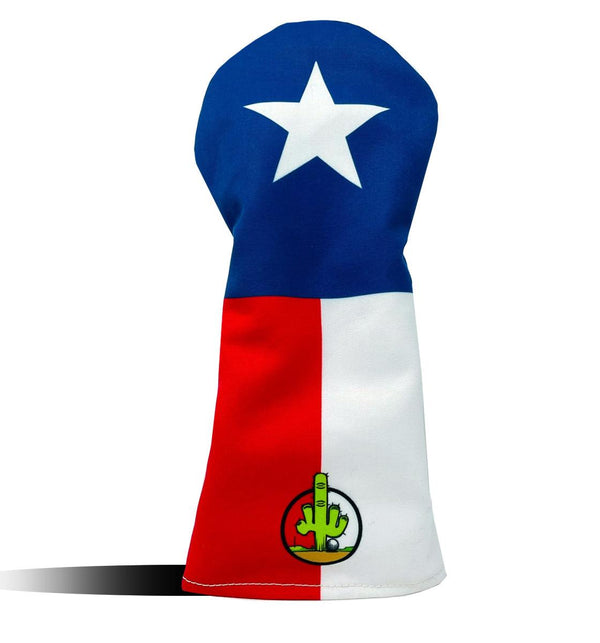 Driver Headcover - Golf Club Cover - Texas State Flag