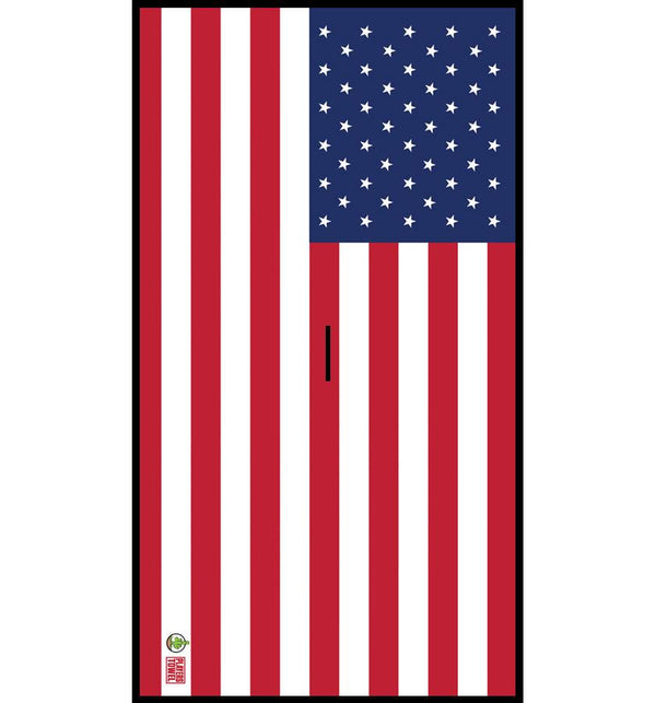 Players Towel - Golf Towel -  USA Flag