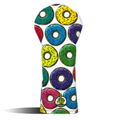 Fairway Wood Headcover - Golf Club Cover -  Donuts