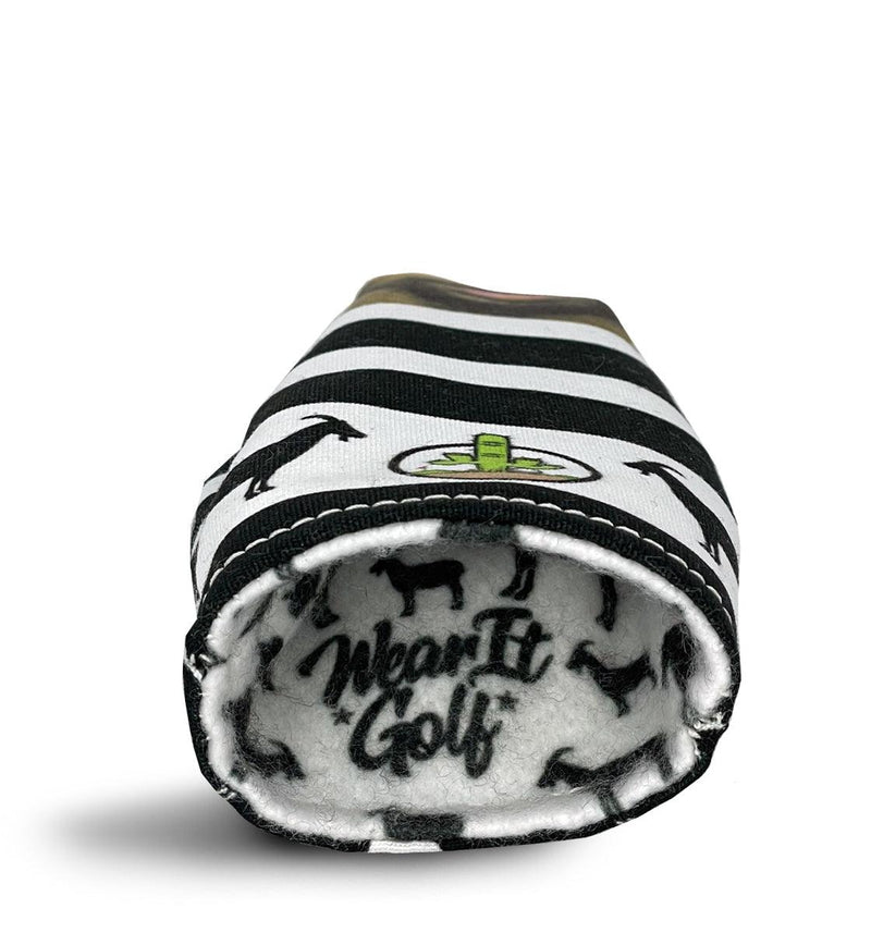 Hybrid Headcover - Golf Club Cover - Tiger Woods Mugshot